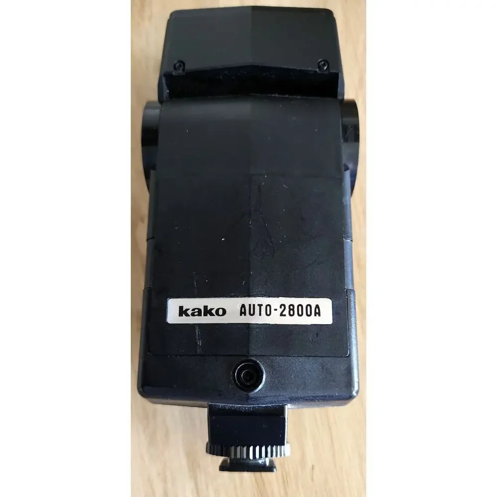 Vintage Kako Auto 2800A Camera Flash With Manual See Pictures Works